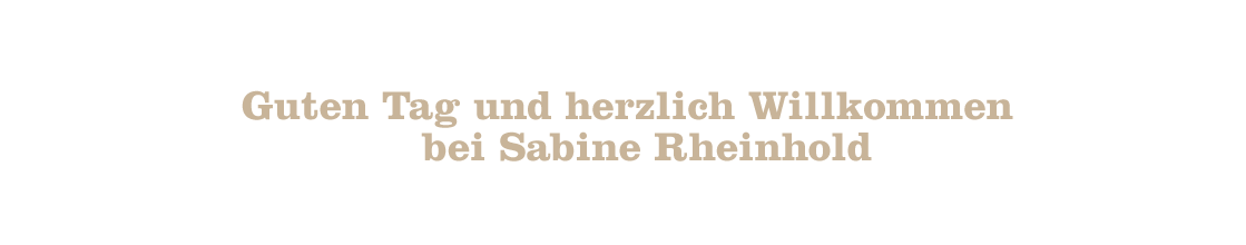 Sabine Rheinhold
